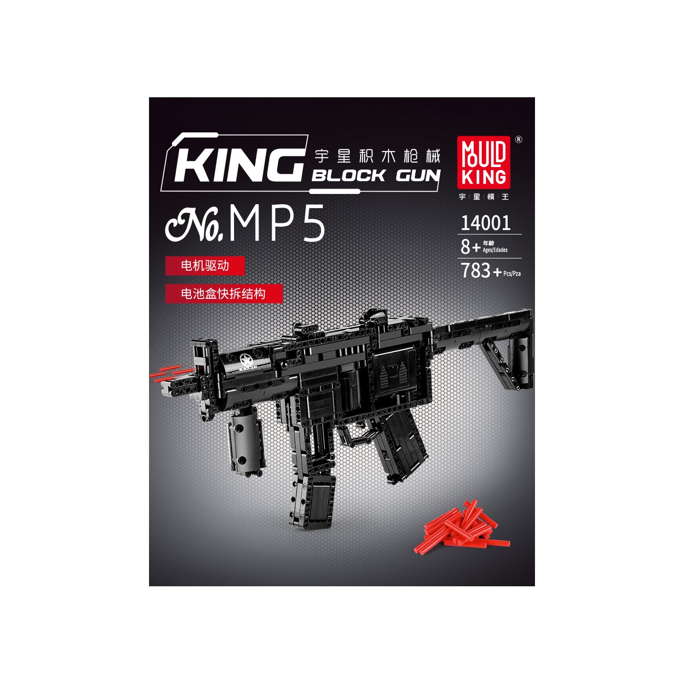 Bloky Puška MP5 783el.