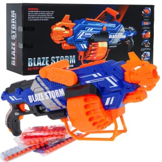 Velká dětská puška 8+ Blaze Storm 40 pěnových kulek + rukojeť stojanu