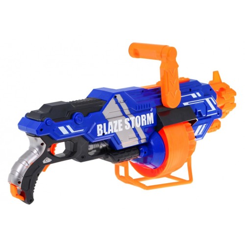 Velká dětská puška 8+ Blaze Storm 40 pěnových kulek + rukojeť stojanu