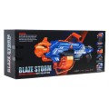 Velká dětská puška 8+ Blaze Storm 40 pěnových kulek + rukojeť stojanu