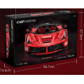 R/C bloky Sportovní Autíčko Hyperauto červené EE