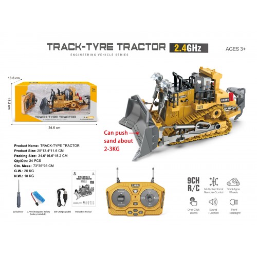Mega buldozer 2,4 GHz
