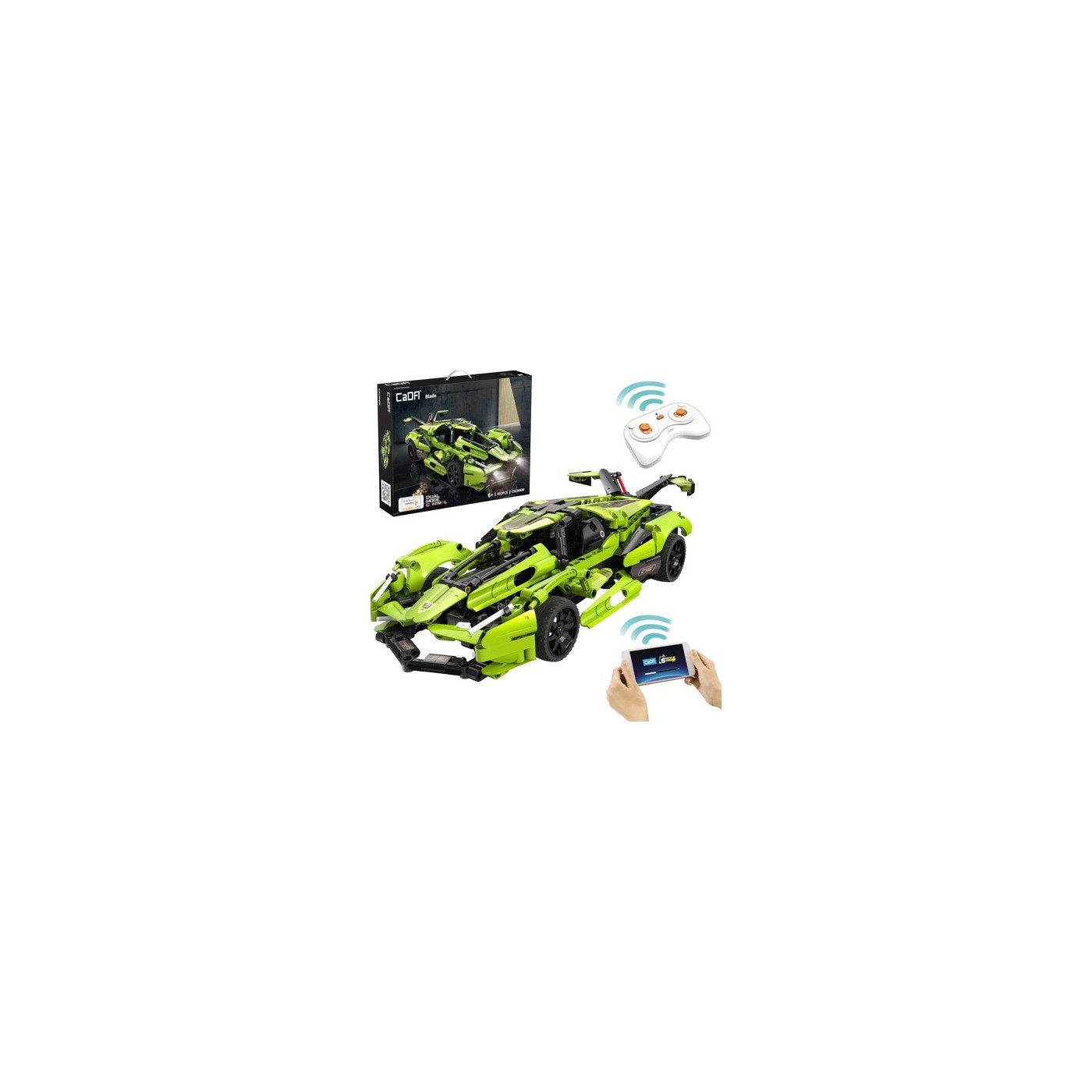 Bloky R/C sprotovní auto 432el. EE
