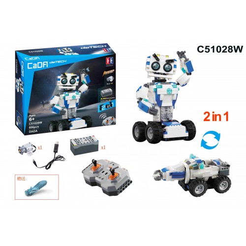 Bloky R/C Robot 2v1 606el. EE