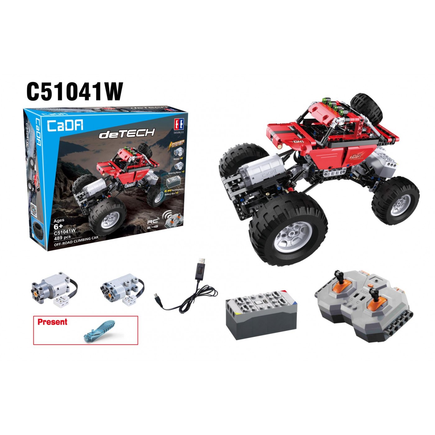 Bloky R/C terénní auto 489el. EE