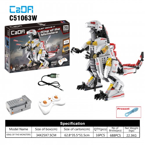Bloky R/C King Of The Monsters 688el EE
