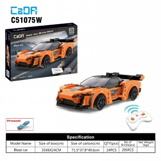 Bloky R/C sportovní autíčko 295el. EE