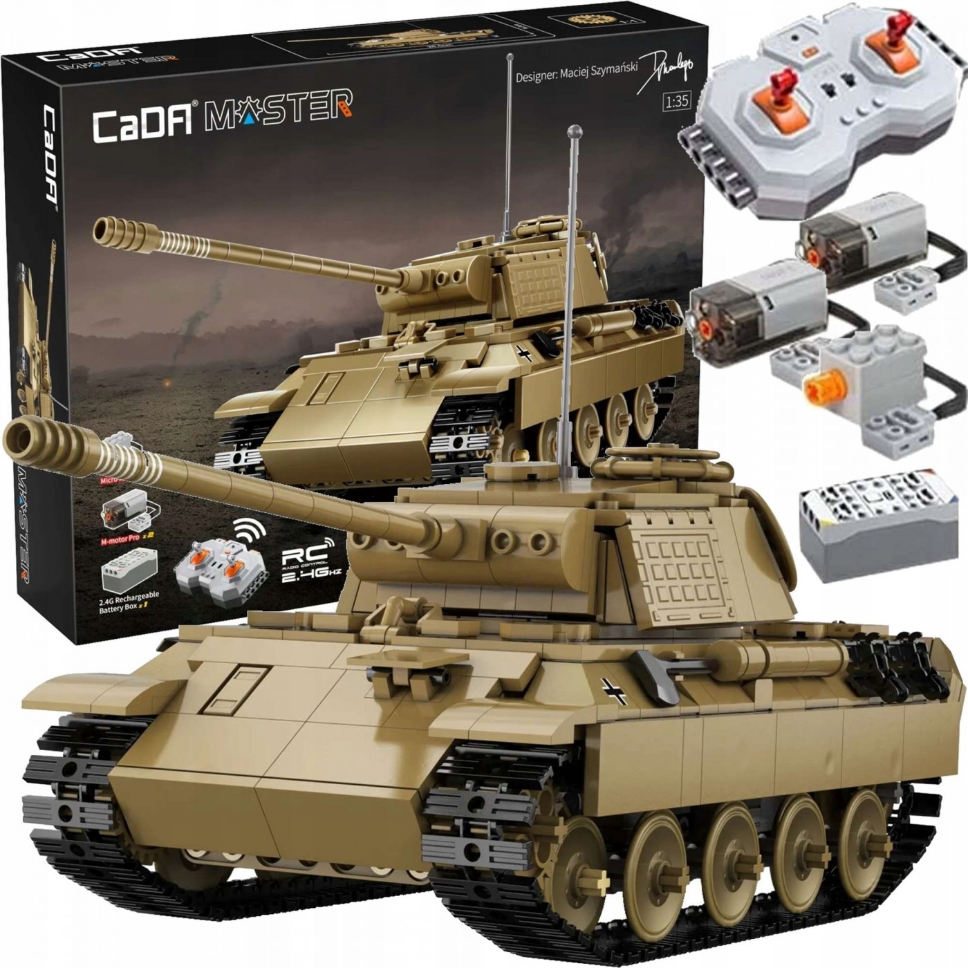 Bloky R/C Tank 434el. EE