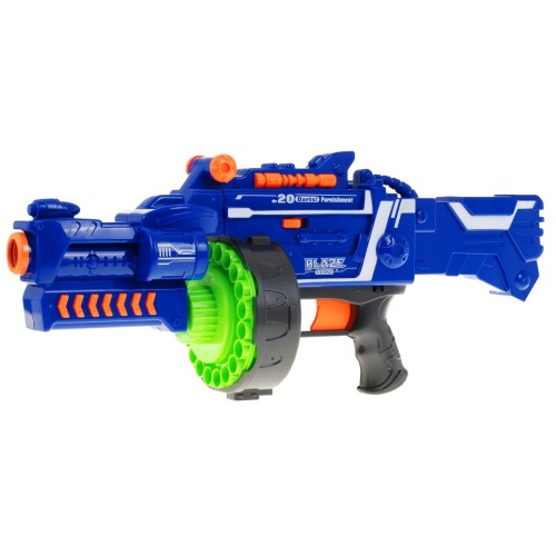 Dětský kulomet 6 Blaze Storm + 20 dlouhých pěnových kulek