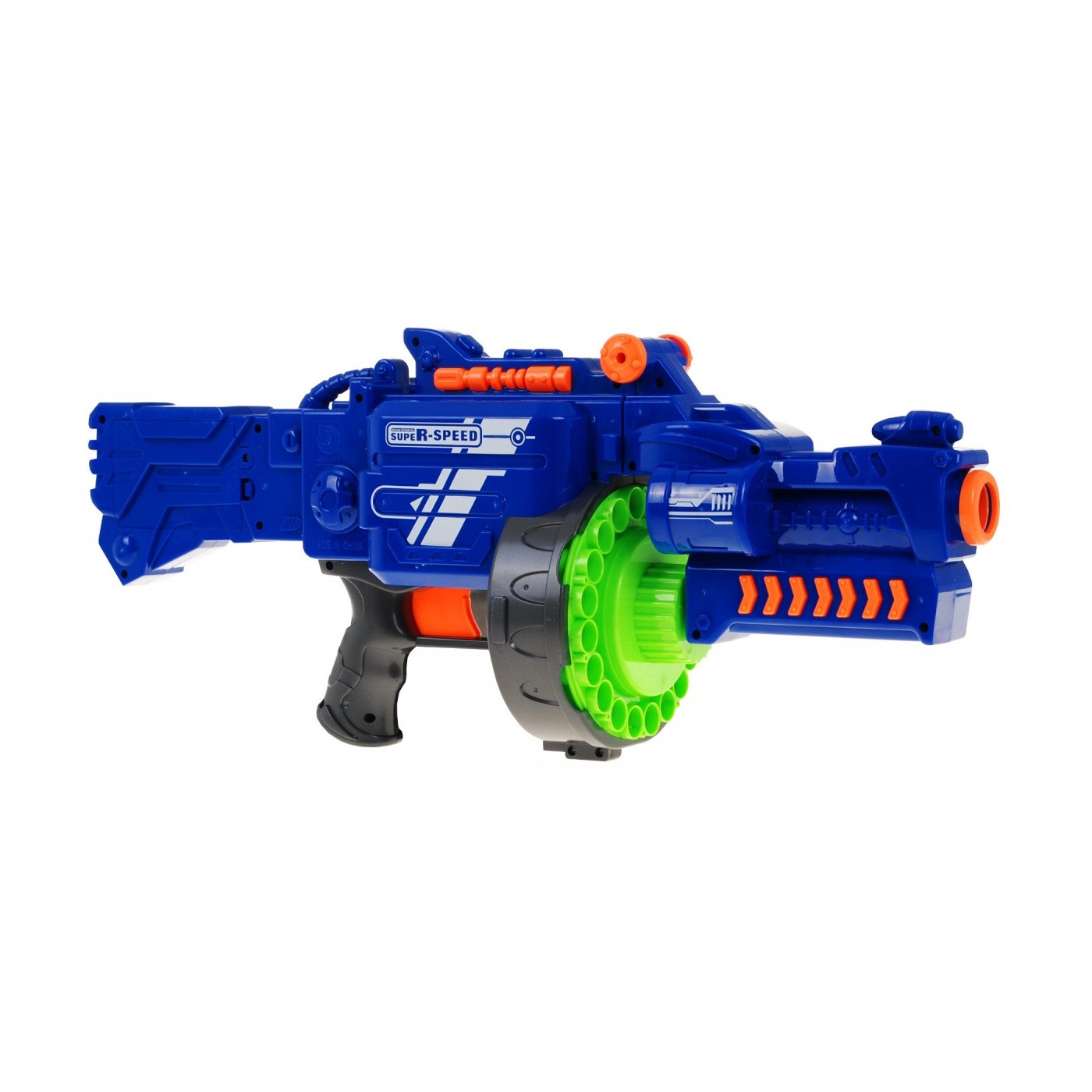 Dětský kulomet 6 Blaze Storm + 20 dlouhých pěnových kulek