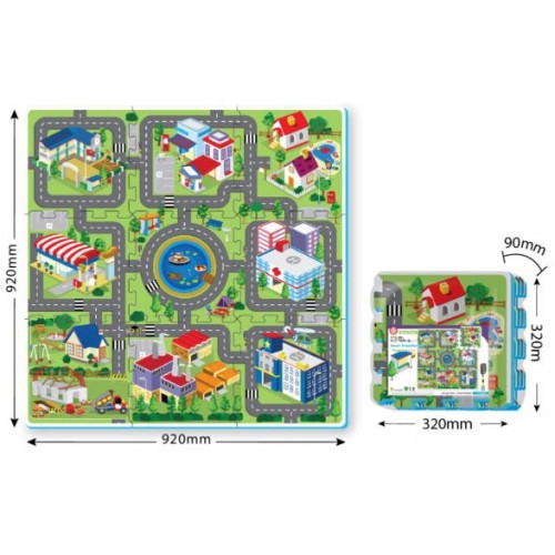 Podložka puzzle letiště