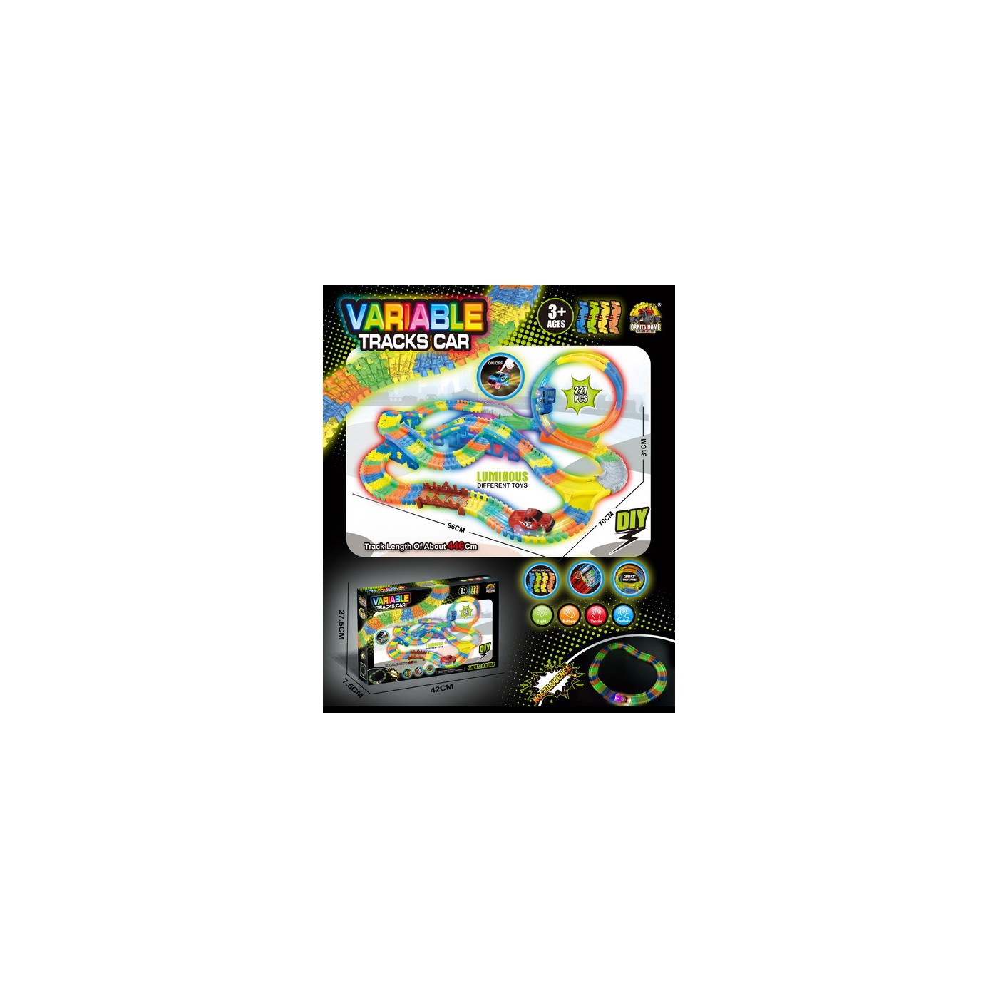 MEGA Tor Swiecacy W Ciemnosci 227el.