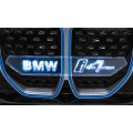 Autíčko BMW I4 na baterii pro děti červené + Slow Start + EVA + Eco-kůže + Audio LED + Dálkové ovládání