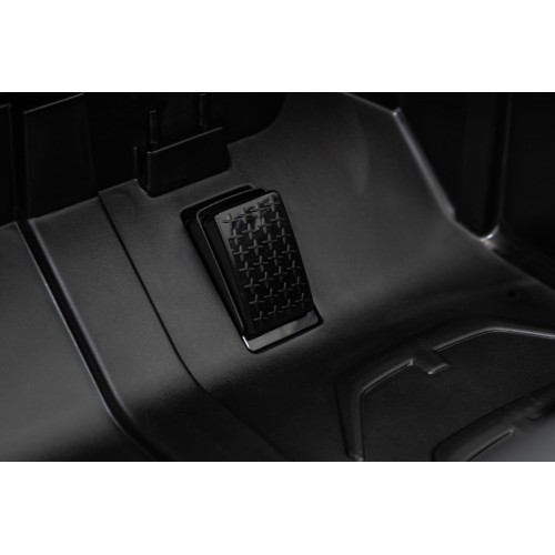Autíčko BMW I4 na baterii pro děti černé + Slow Start + EVA + Eco-kůže + Audio LED + Dálkové ovládání