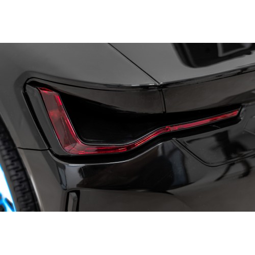 Autíčko BMW I4 na baterii pro děti černé + Slow Start + EVA + Eco-kůže + Audio LED + Dálkové ovládání