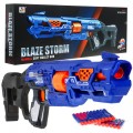 Dětská ruční puška 8+ mechanismus na zip Blaze Storm + 20 dlouhých pěnových kuliček