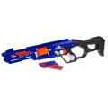 Dětská ruční puška 8+ mechanismus na zip Blaze Storm + 20 dlouhých pěnových kuliček