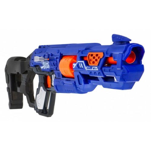 Dětská ruční puška 8+ mechanismus na zip Blaze Storm + 20 dlouhých pěnových kuliček