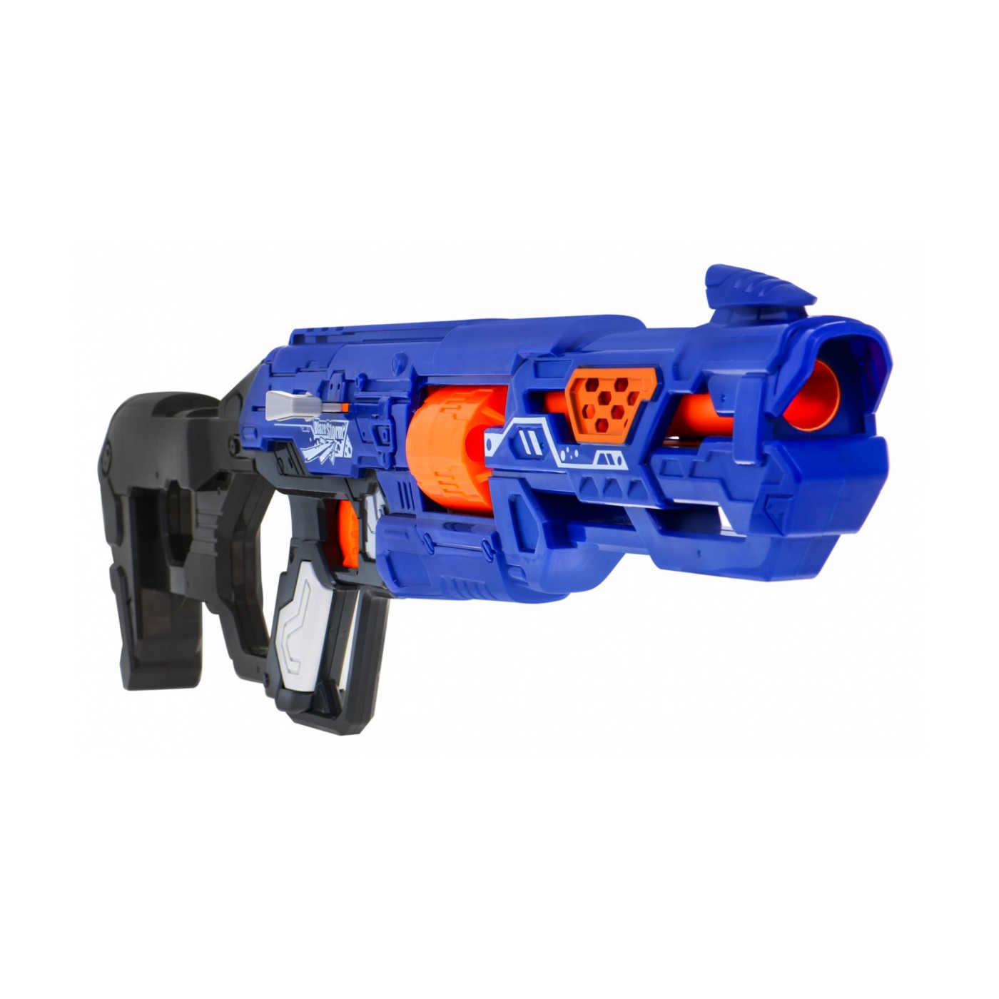 Dětská ruční puška 8+ mechanismus na zip Blaze Storm + 20 dlouhých pěnových kuliček