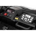 Buggy ATV Strong Racing pro 2 děti bílý střídavý motor nafouknutá kola Audio LED