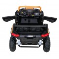 Buggy ATV Strong Racing pro 2 děti zlatý  + Bezkartáčový motor + Nafukovací kola + Audio LED