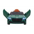 Autíčko Bentley pro děti na baterii Zelené + Dálkové ovládání + EVA + Pomalý start + Audio LED