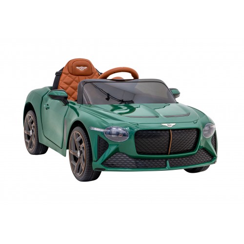 Autíčko Bentley pro děti na baterii Zelené + Dálkové ovládání + EVA + Pomalý start + Audio LED