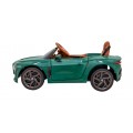 Autíčko Bentley pro děti na baterii Zelené + Dálkové ovládání + EVA + Pomalý start + Audio LED