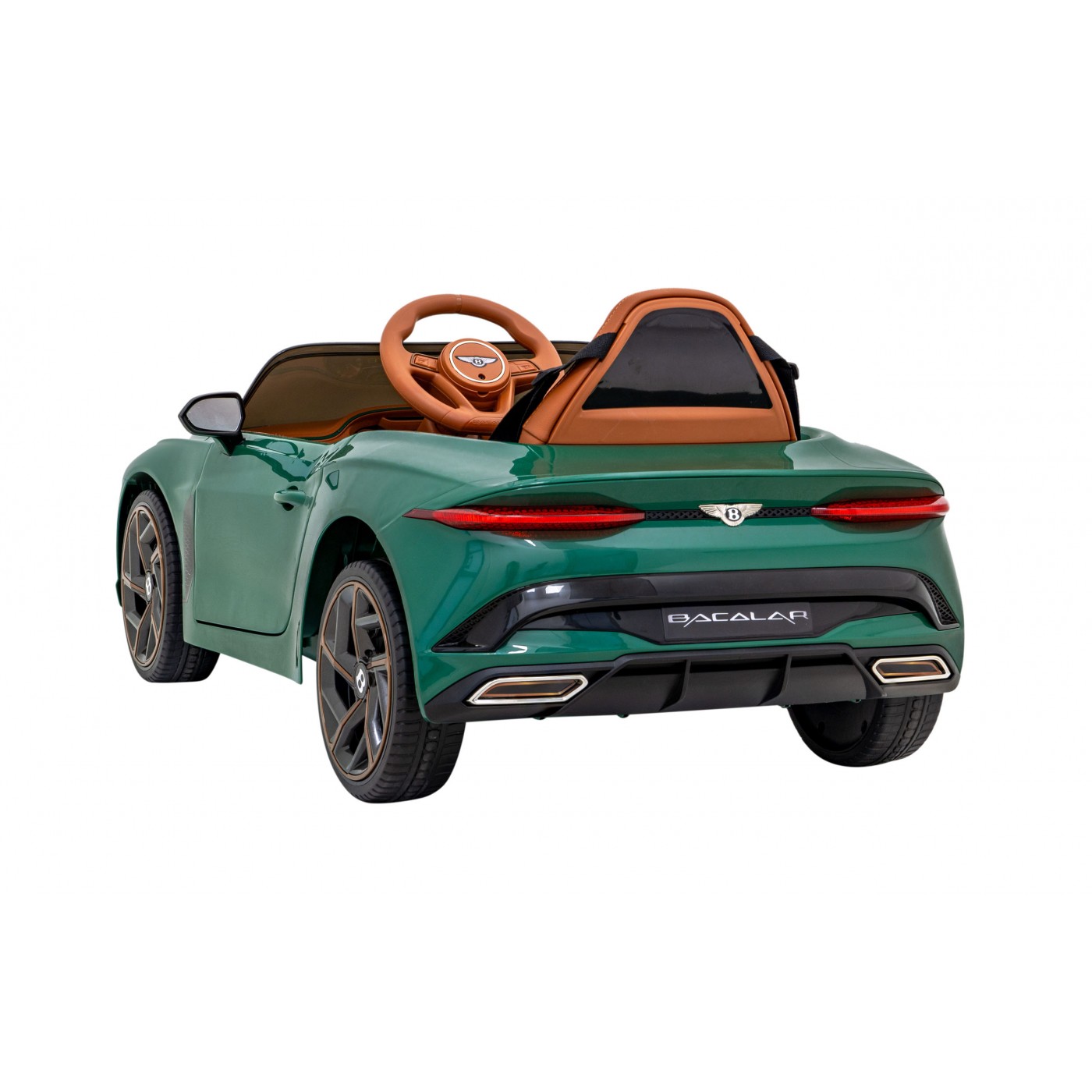 Autíčko Bentley pro děti na baterii Zelené + Dálkové ovládání + EVA + Pomalý start + Audio LED