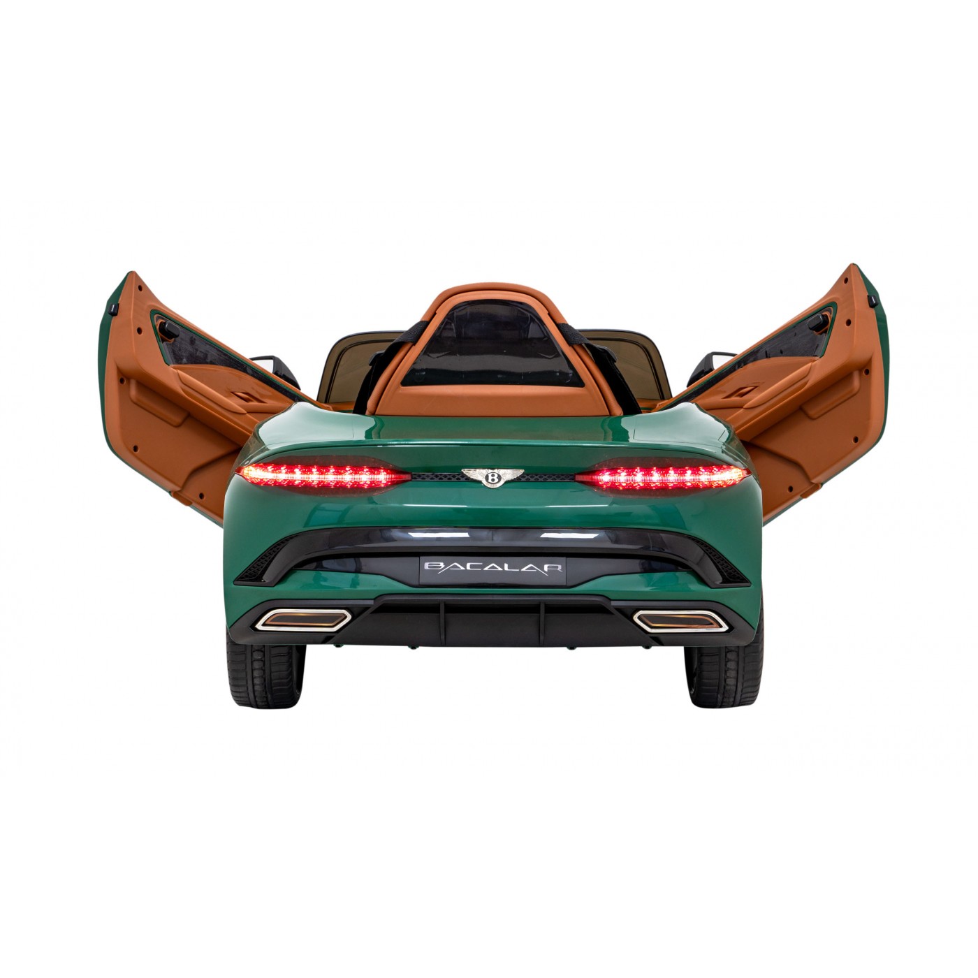 Autíčko Bentley pro děti na baterii Zelené + Dálkové ovládání + EVA + Pomalý start + Audio LED