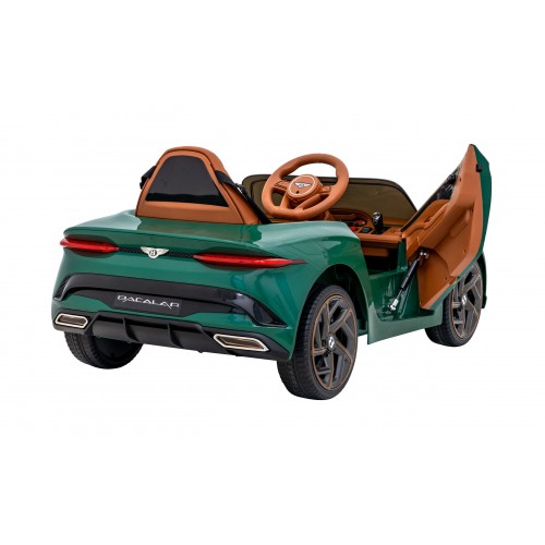 Autíčko Bentley pro děti na baterii Zelené + Dálkové ovládání + EVA + Pomalý start + Audio LED