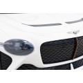 AutíčkoBentley pro děti na baterii Bílé + Dálkové ovládání + EVA + Pomalý start + Audio LED