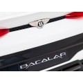 AutíčkoBentley pro děti na baterii Bílé + Dálkové ovládání + EVA + Pomalý start + Audio LED