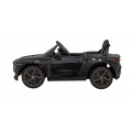 Autíčko Bentley Bacalar pro děti baterie černé + dálkové ovládání + EVA + pomalý start + audio LED