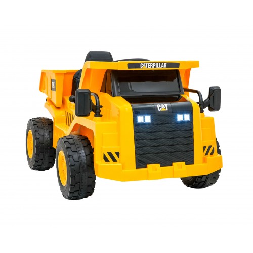 Žlutý sklápěč Caterpillar žlutý