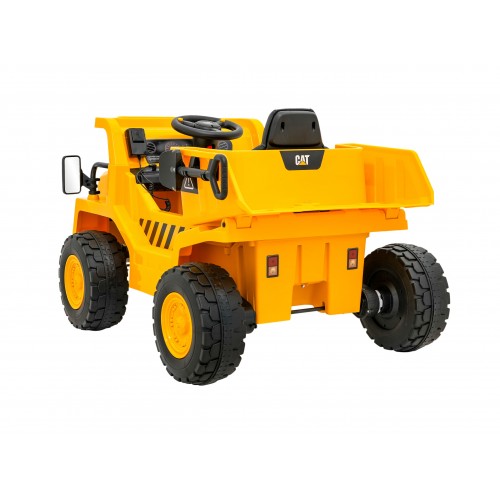 Žlutý sklápěč Caterpillar žlutý
