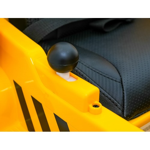 Žlutý sklápěč Caterpillar žlutý