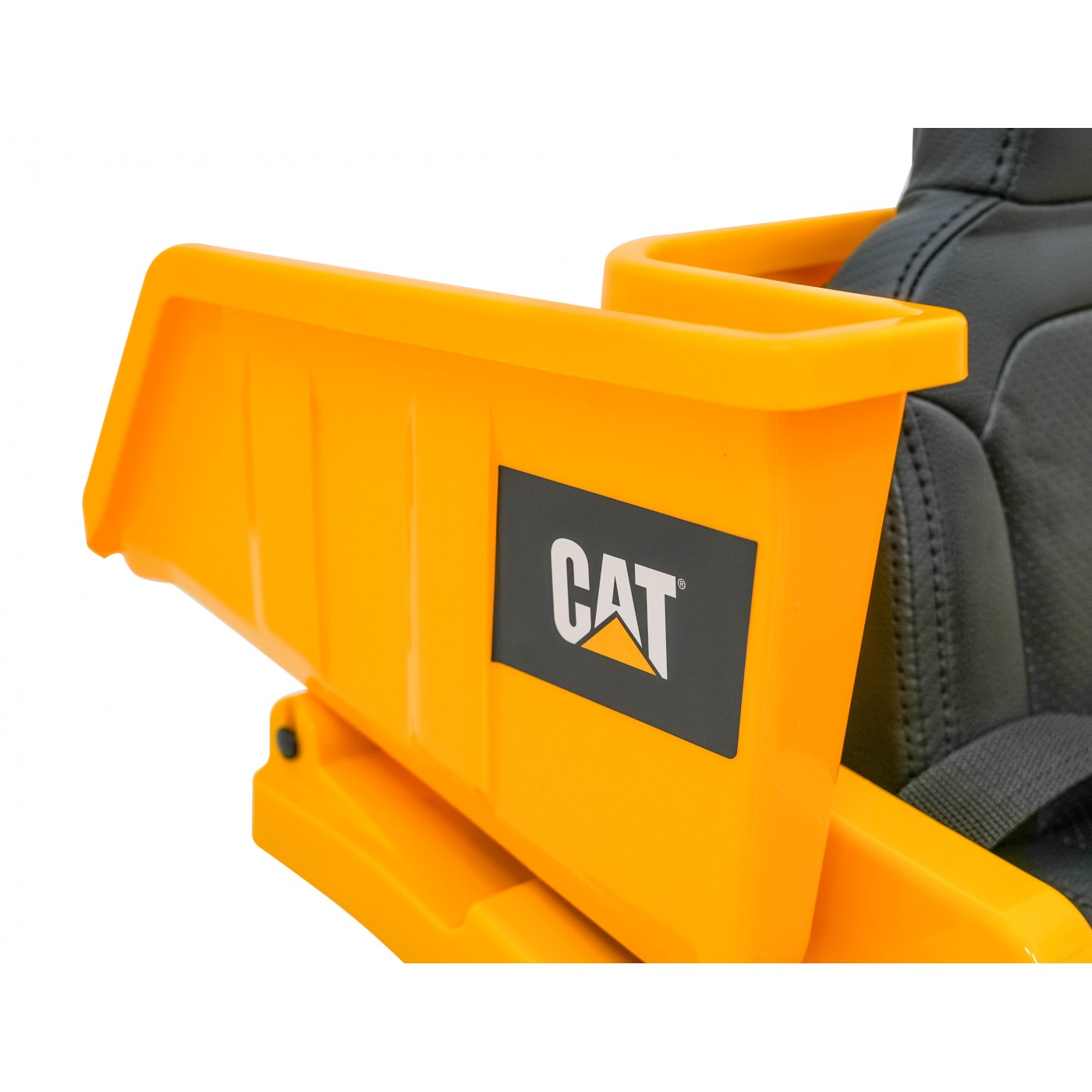 Žlutý sklápěč Caterpillar žlutý