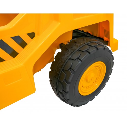 Žlutý sklápěč Caterpillar žlutý