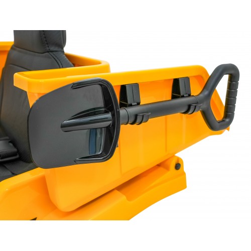 Žlutý sklápěč Caterpillar žlutý