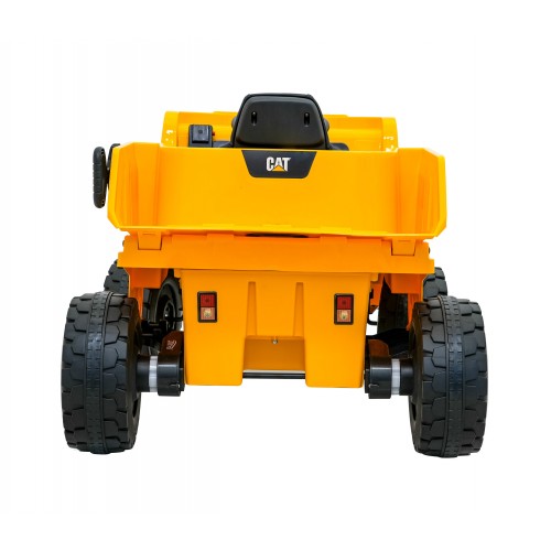 Žlutý sklápěč Caterpillar žlutý