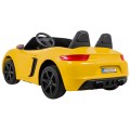 Perfecta Auto dla 2 dzieci Zólta + Pompowane kola + Silnik bezszczotkowy + MP3 LED + Wolny Start