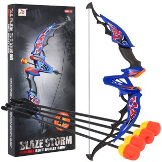 Dětský luk 8+ sportovní hračka Blaze Storm + 4 pěnové šipky