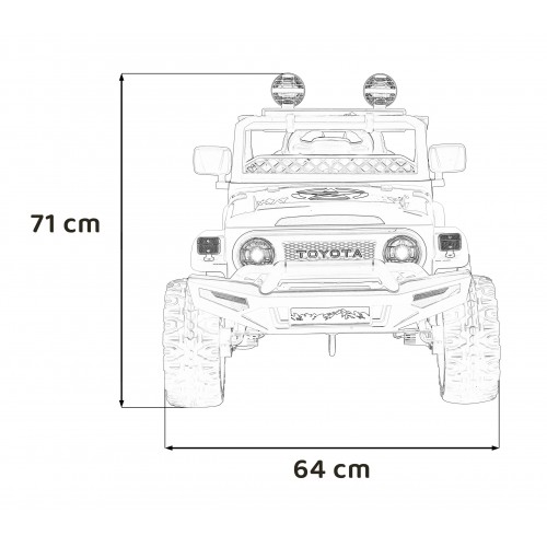 Toyota Vozidlo FJ Cruiser růžové