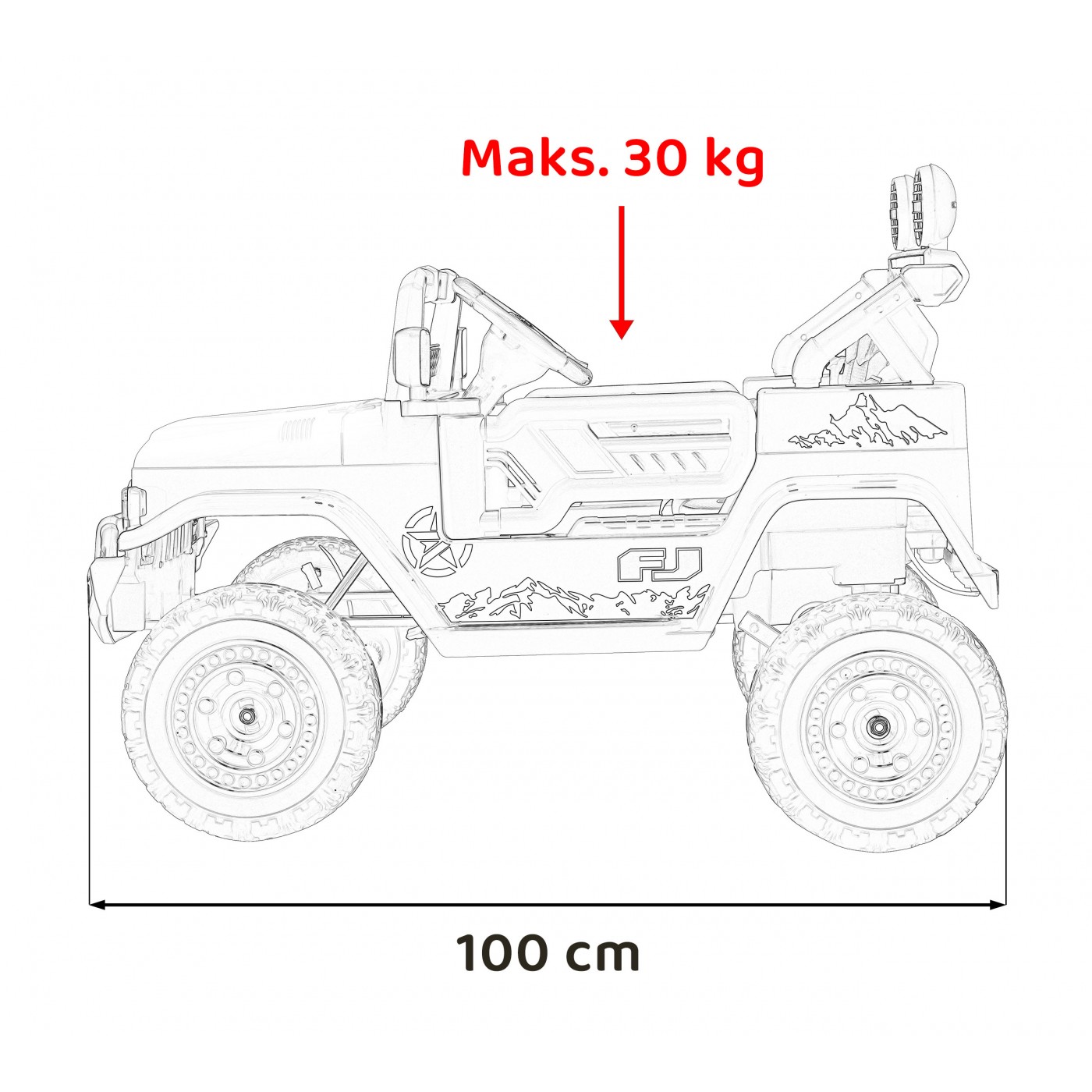 Toyota Vozidlo FJ Cruiser mátové
