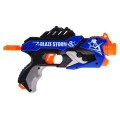 Dětský kulomet 8 Blaze Storm 5 kuliček pěnové koule + ruční mechanismus