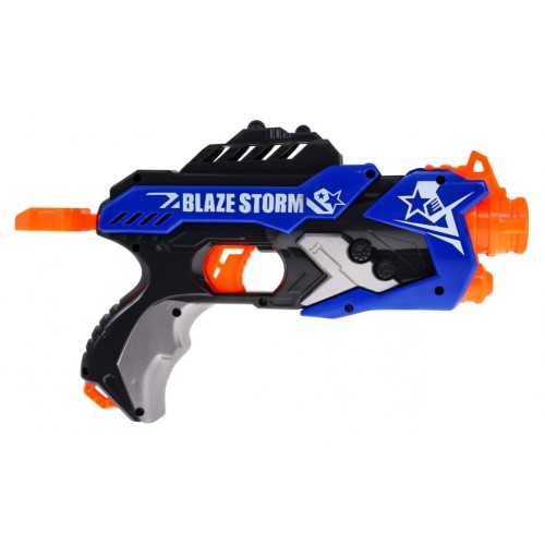 Dětský kulomet 8 Blaze Storm 5 kuliček pěnové koule + ruční mechanismus