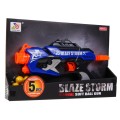 Dětský kulomet 8 Blaze Storm 5 kuliček pěnové koule + ruční mechanismus