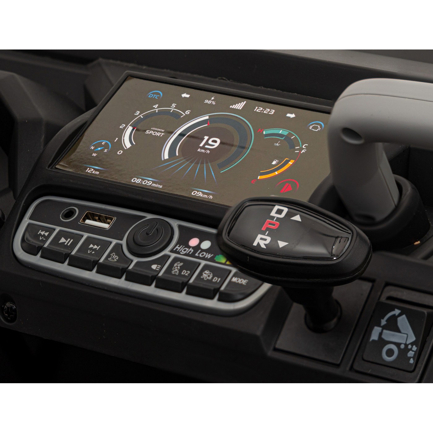 Vozidlo Pick-Up Speed 900 černé