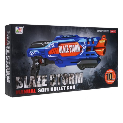 Pistolová puška Blaze Storm modrá